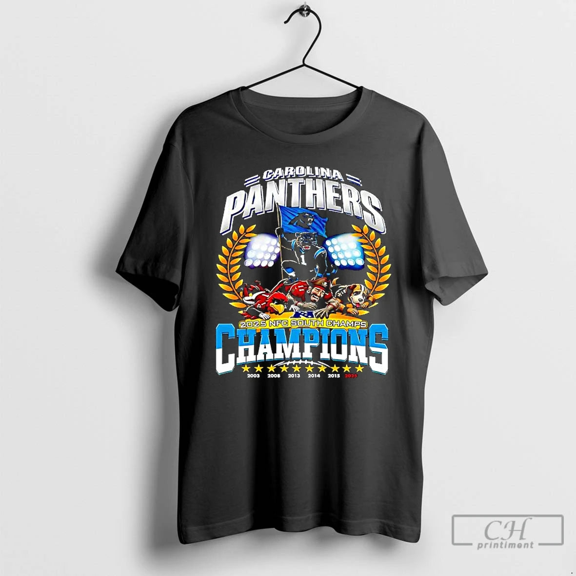 Premium Carolina Panthers Nfc South 2025 Champions Division