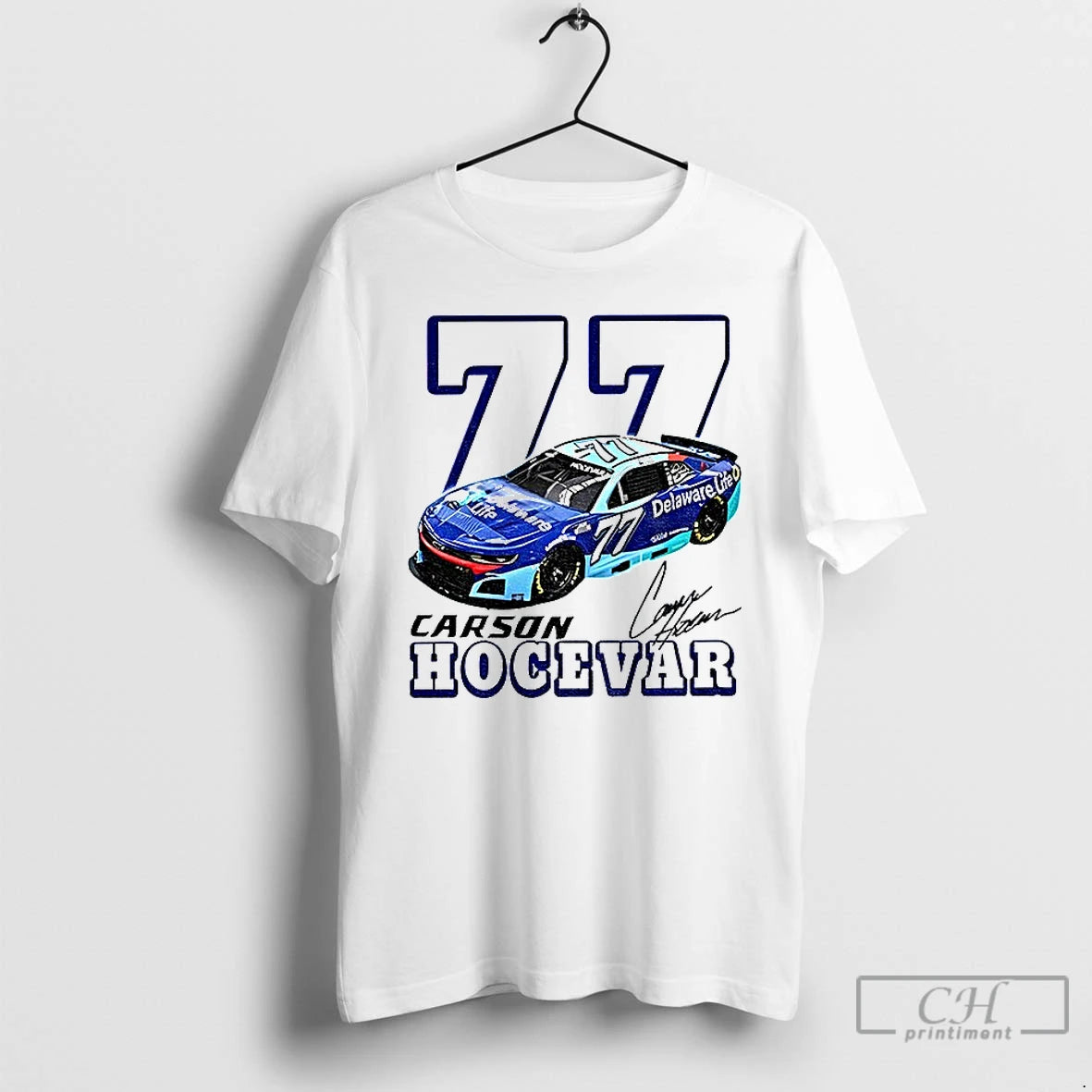 Premium Carson Hocevar 77 Nascar Racing Signature