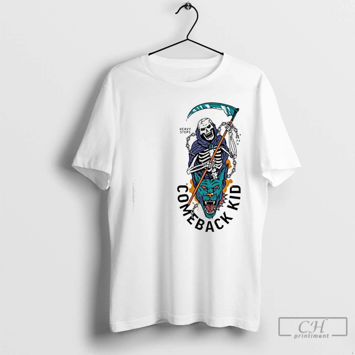 Premium Celebrate 25 Years Of Comeback Kid With The Heavy Steps Reaper T Shirts Sweater