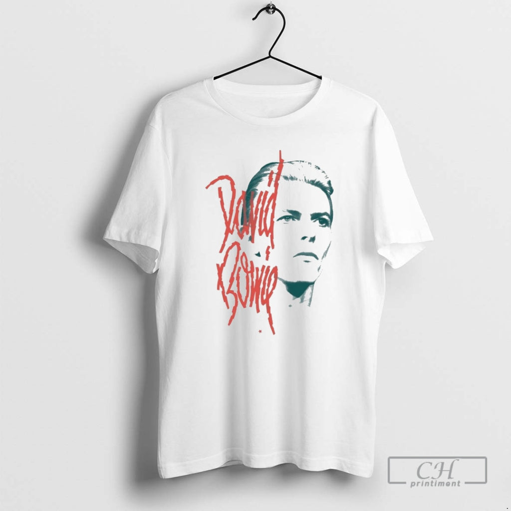 Premium David Bowie Mono Stare Shirt Sweater