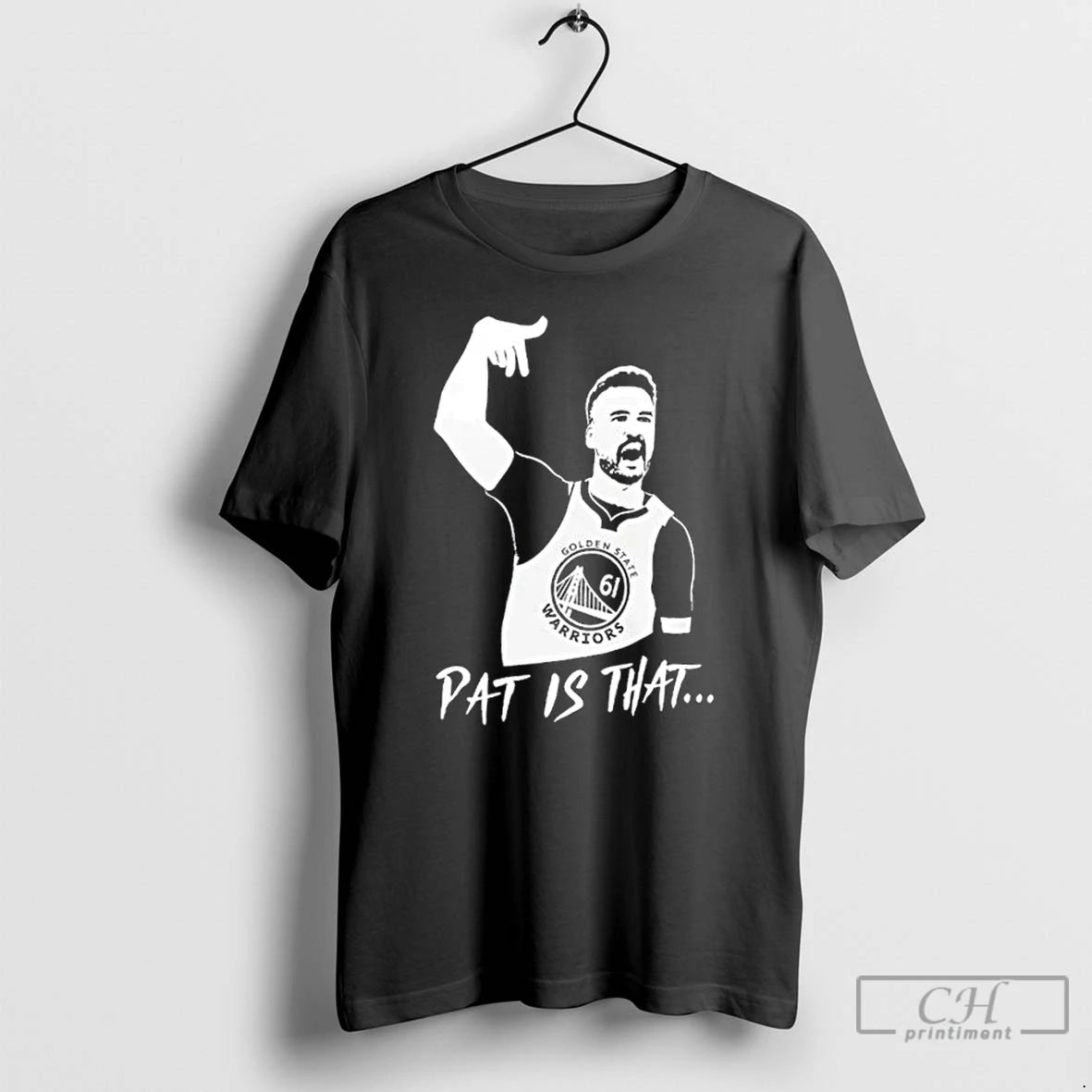 Premium Golden State Warriors 61 Pat Spencer Pat Is That Signature