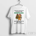 Premium Golden Retriever I Told My Daughter To Watch Her Attitude Christmas T Shirts Sweater