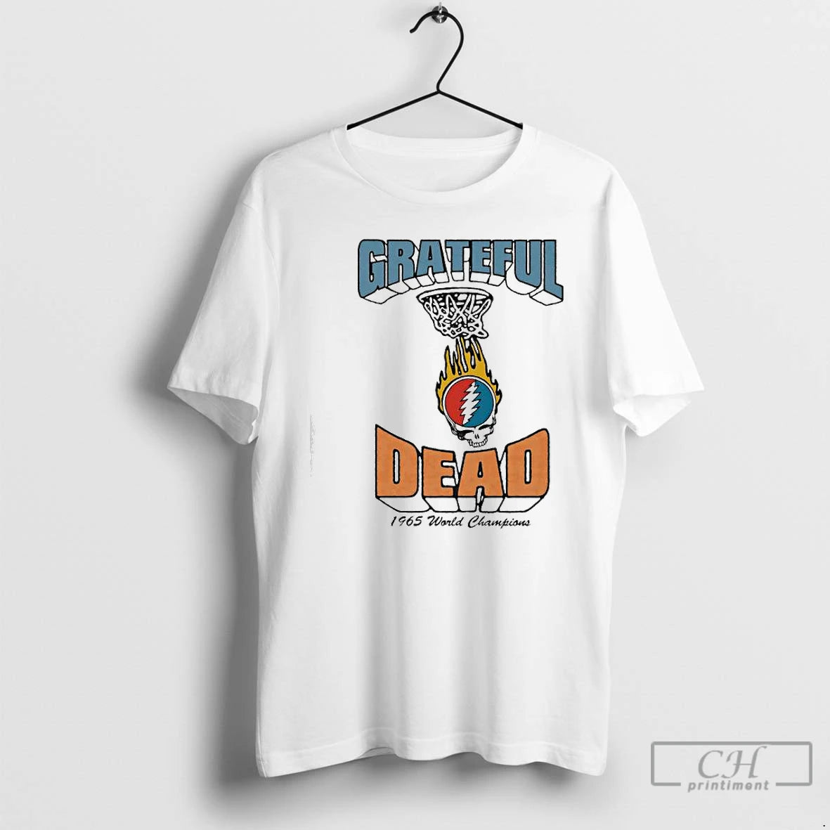 Premium Grateful Dead Basketball 1965 World Champions