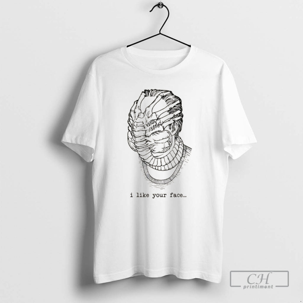 Premium I Like Your Face Christmas Shirt Sweater