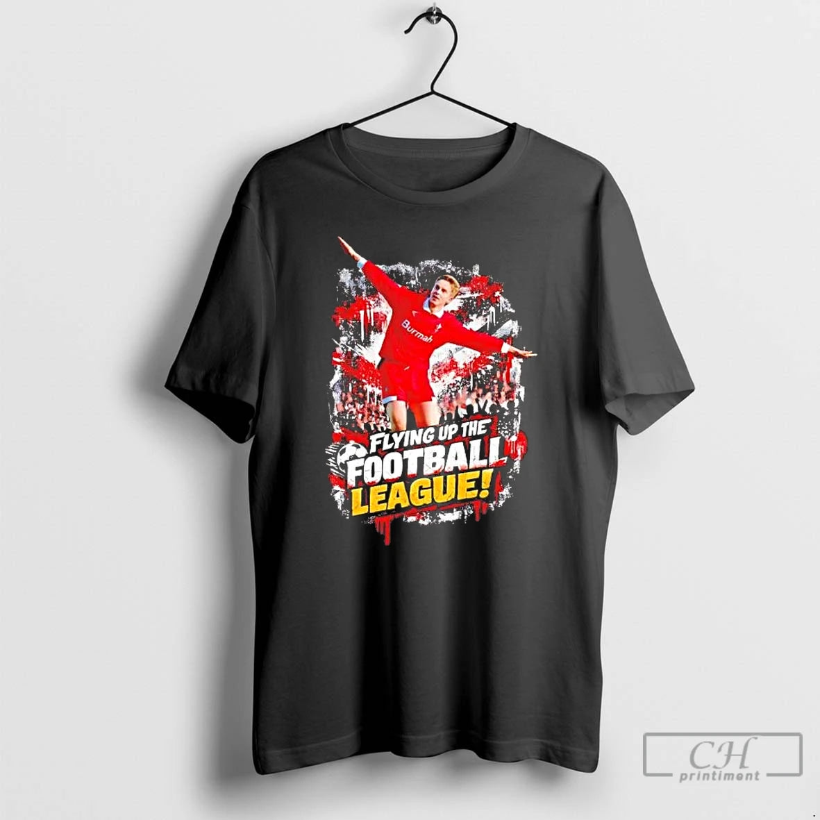 Premium Jan Fjortoft Flying Up The Football League