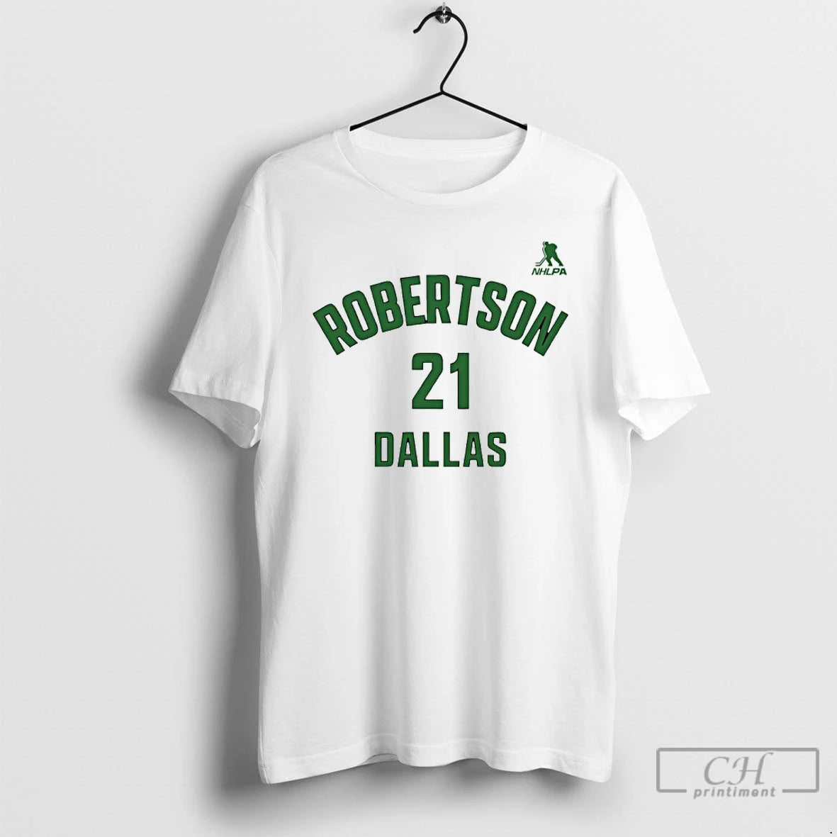 Premium Jason Robertson 21 Dallas Stars Nhl Player Number And Name