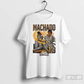 Premium Manny Machado San Diego Padres Player Swing City Skyline