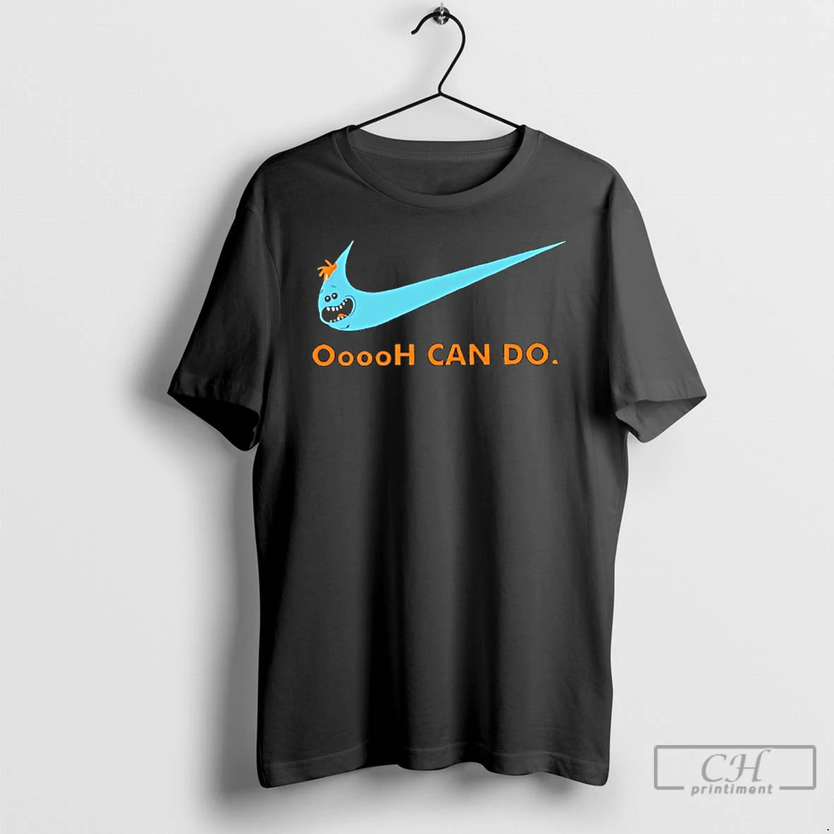 Premium Mr Meeseeks Can Do It Logo Graphic