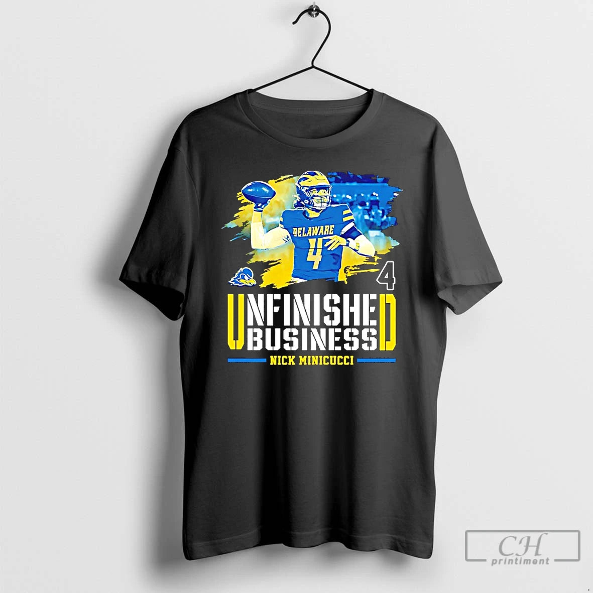 Premium Nicholas Minicucci Unfinished Business Delaware Ncaa Football