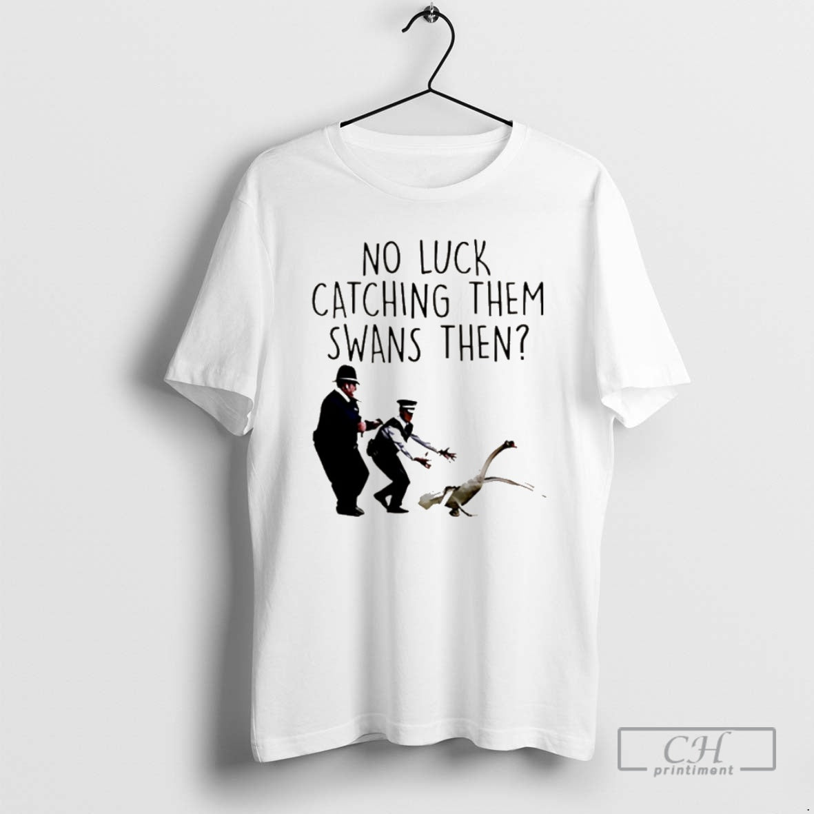 Premium No Luck Catching Them Swans Cornetto Trilogy Christmas Shirt Sweater