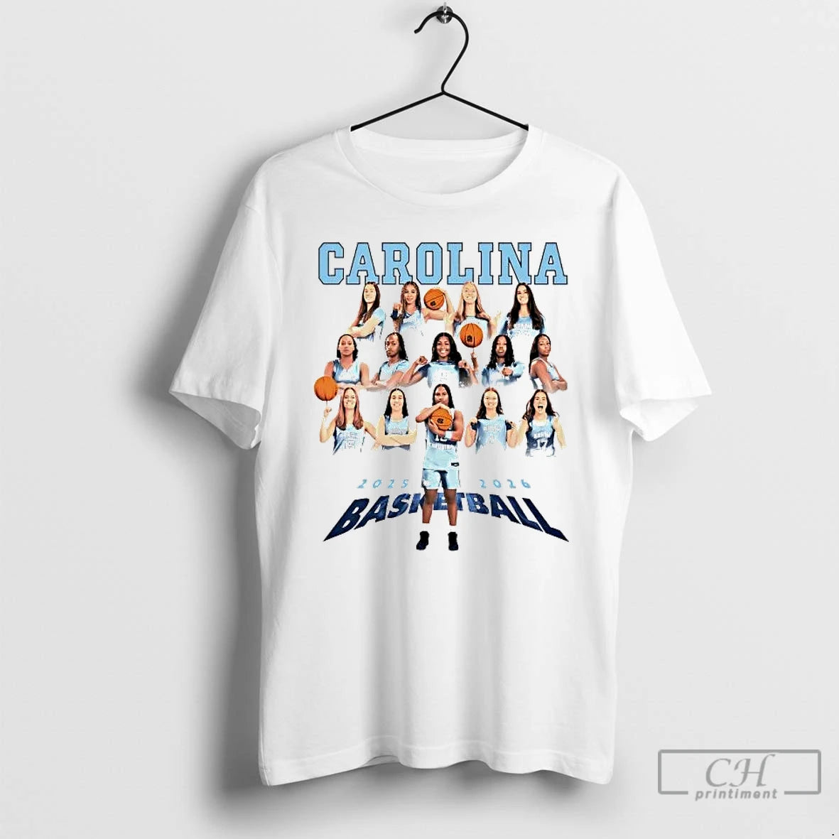 Premium North Carolina Womens Basketball 2026 Team Players