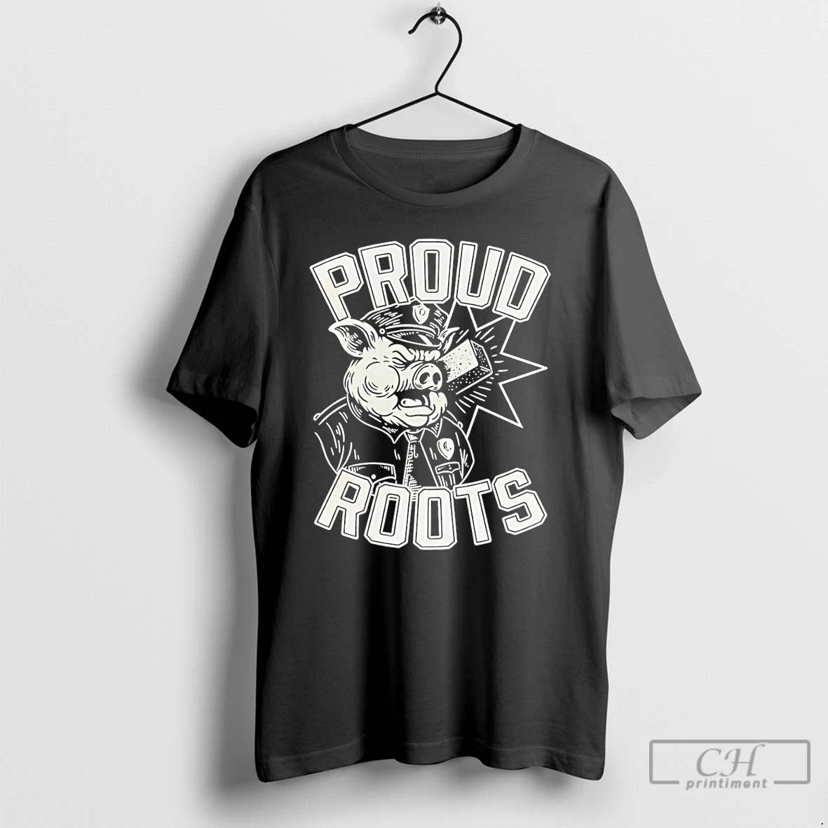 Premium Proud Roots Police Ice Pig