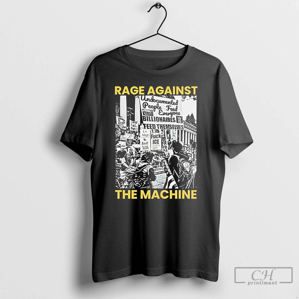 Premium Rage Against The Machine Protest Anti Ice