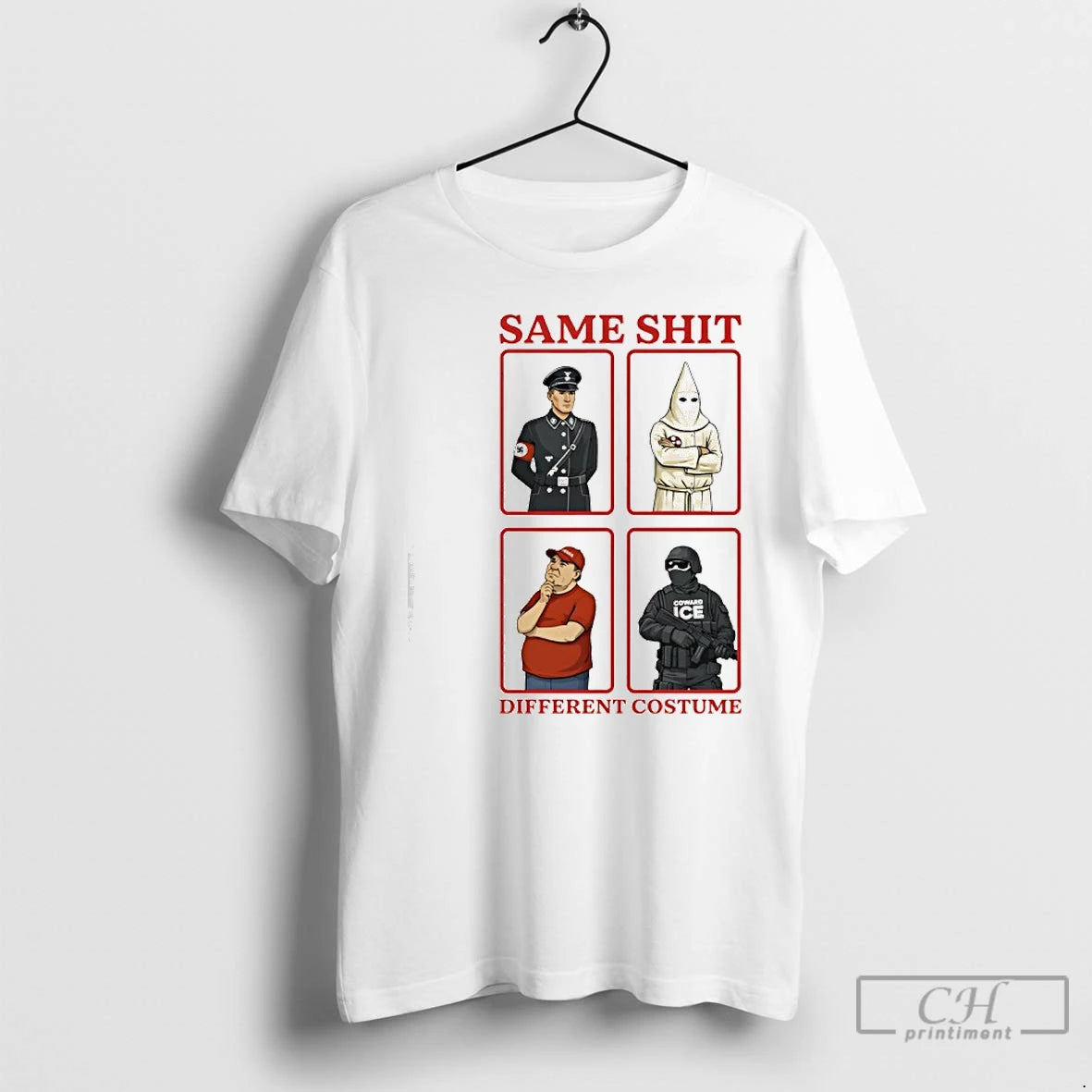 Premium Same Shit Different Costume Anti Coward Ice