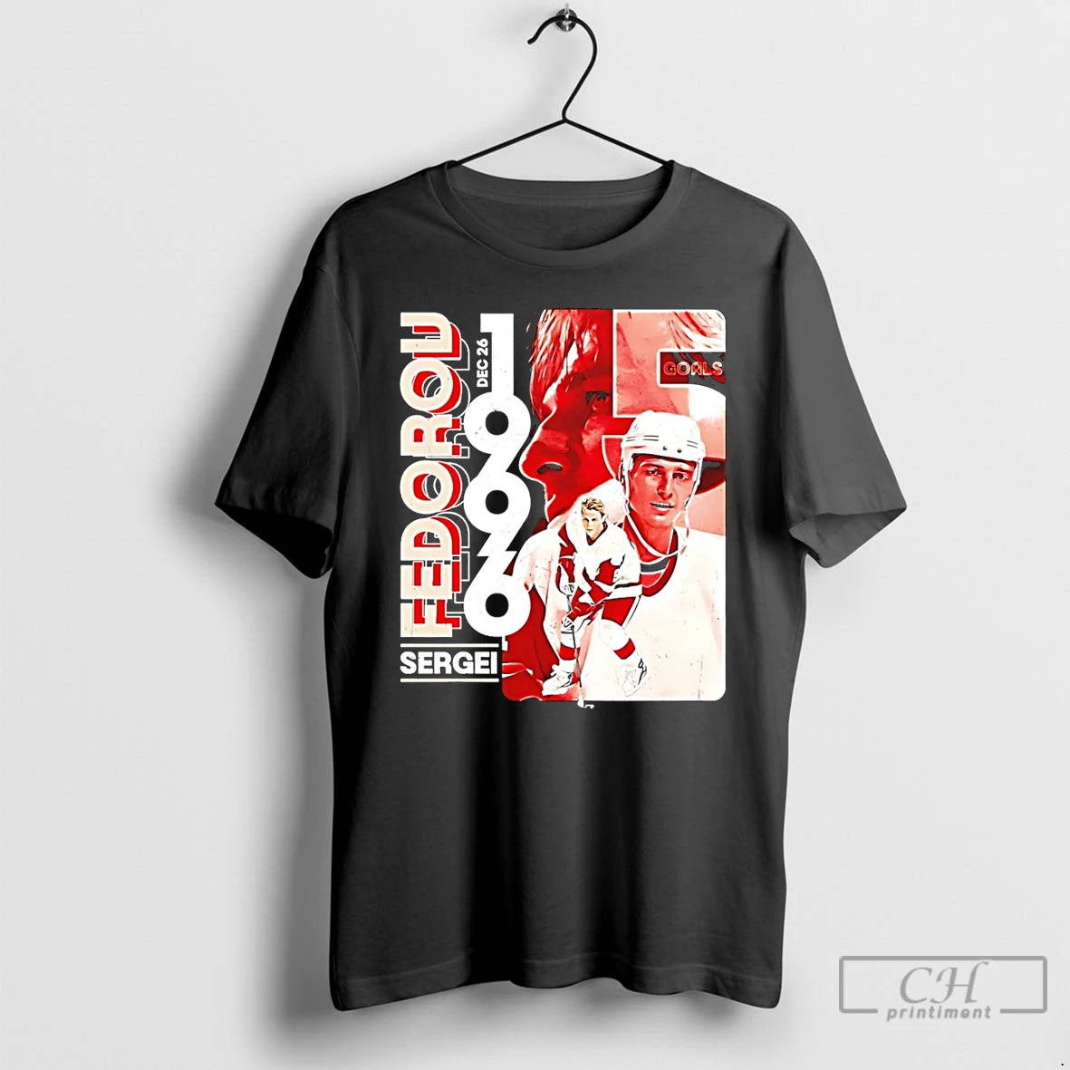 Premium Sergei Fedorov Detroit Red Wings 5 Goal Game 1996
