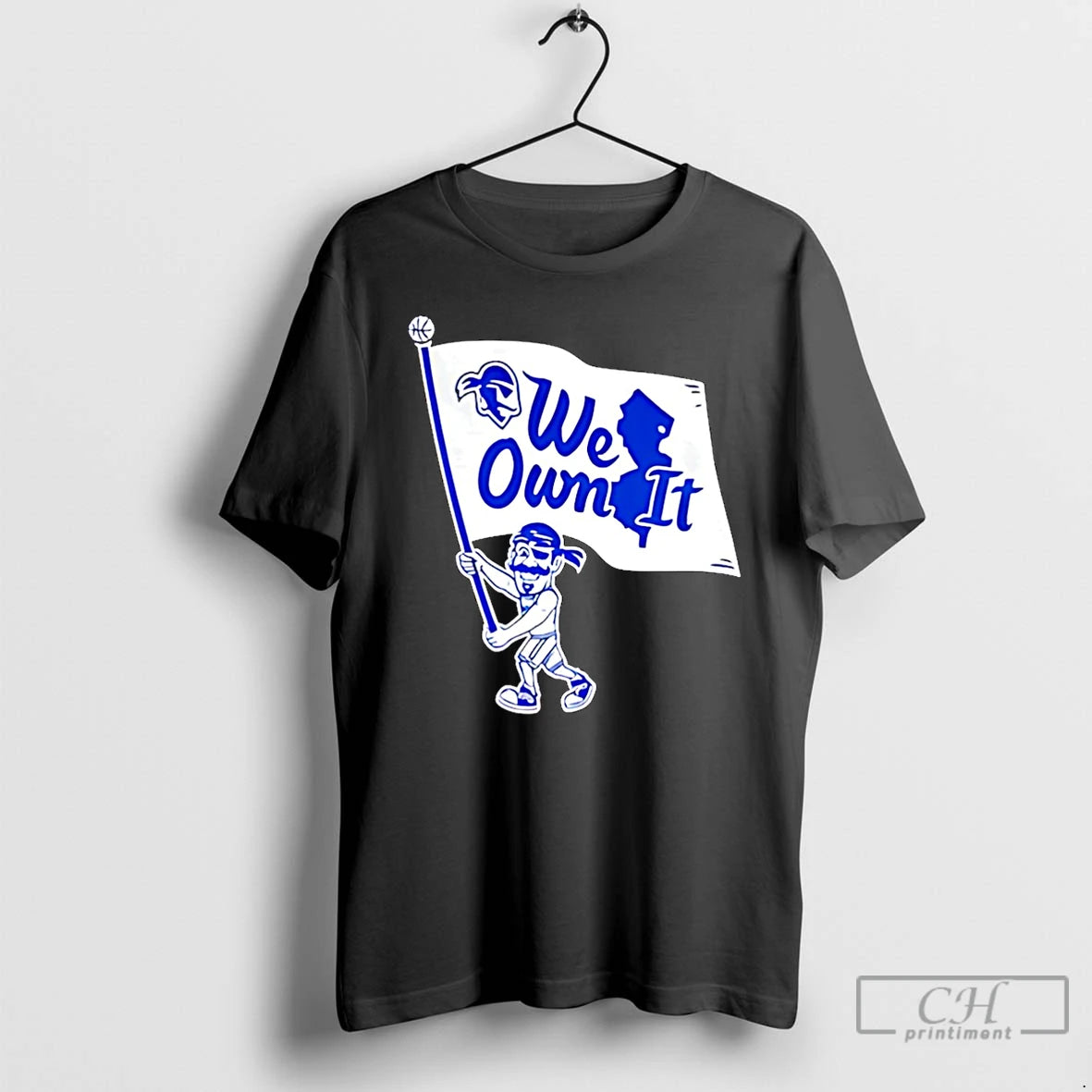 Premium Seton Hall University We Own It Flag Christmas