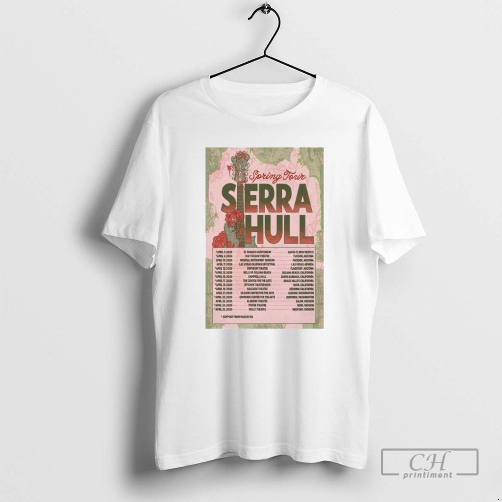 Premium Sierra Hull 2026 Spring Tour Shirt Sweater