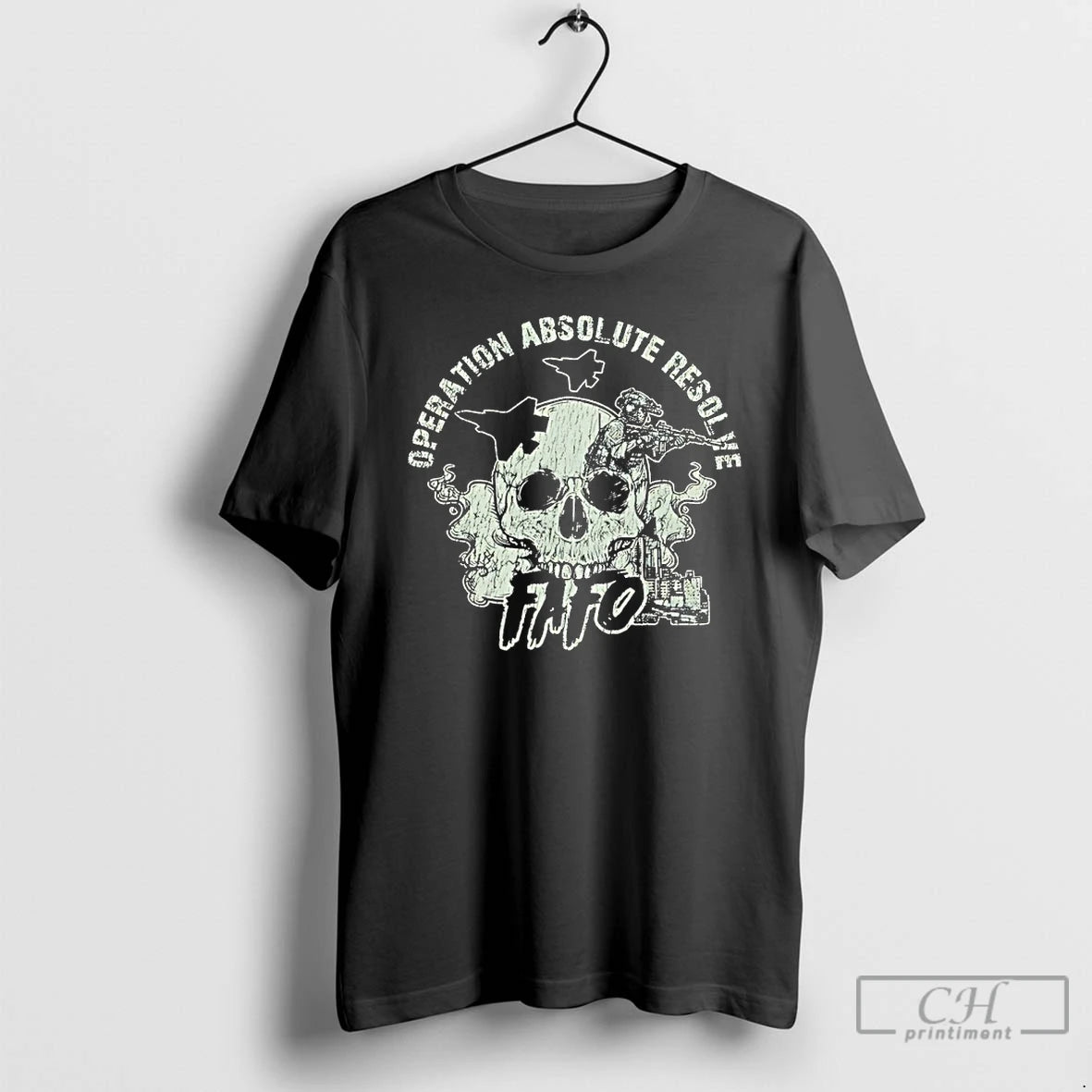 Premium Skull Operation Absolute Resolve Fafo