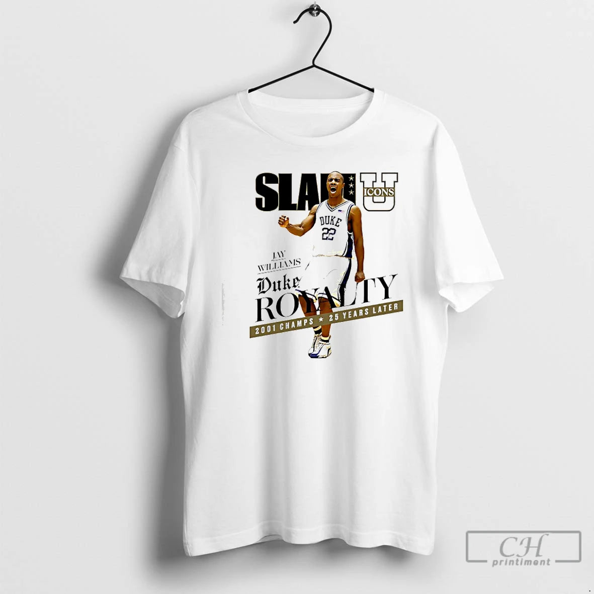 Premium Slam U Icons Jay Williams Team Duke Royalty 2001 Champs 25 Years Later