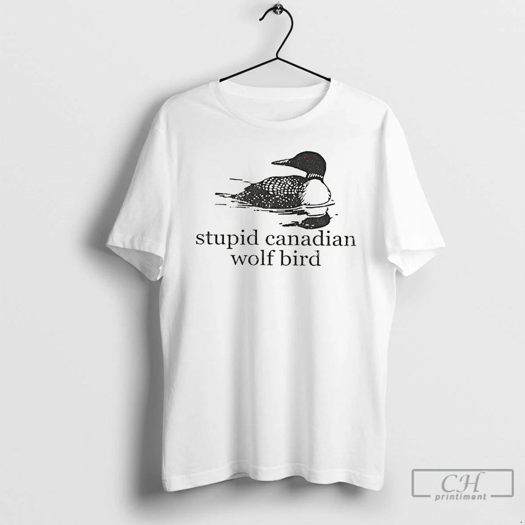 Premium Stupid Canadian Wolf Bird Hockey Romance Lgbt Hockey