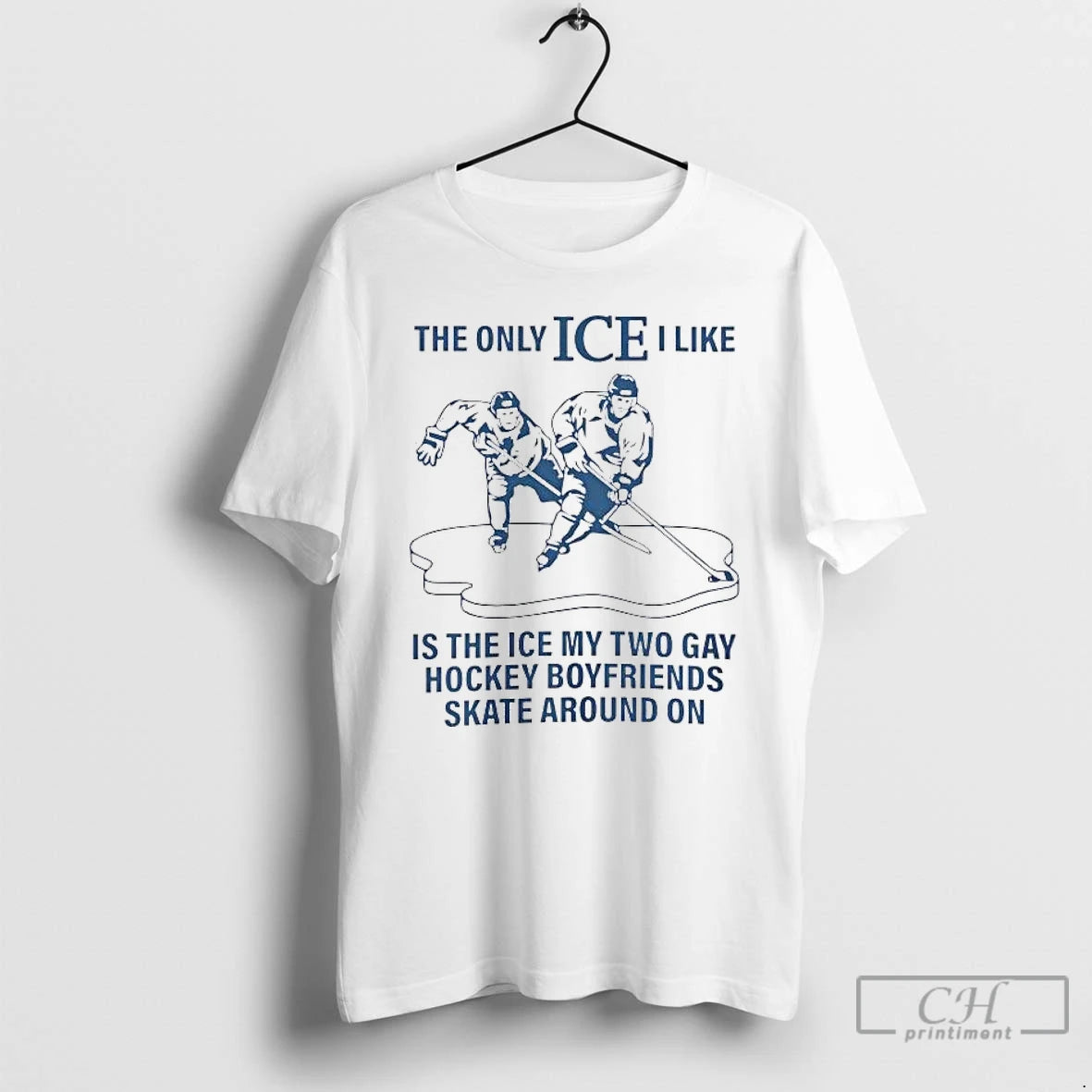 Premium The Only Ice I Like Is The Ice My Two Gay Hockey Boyfriends Heated