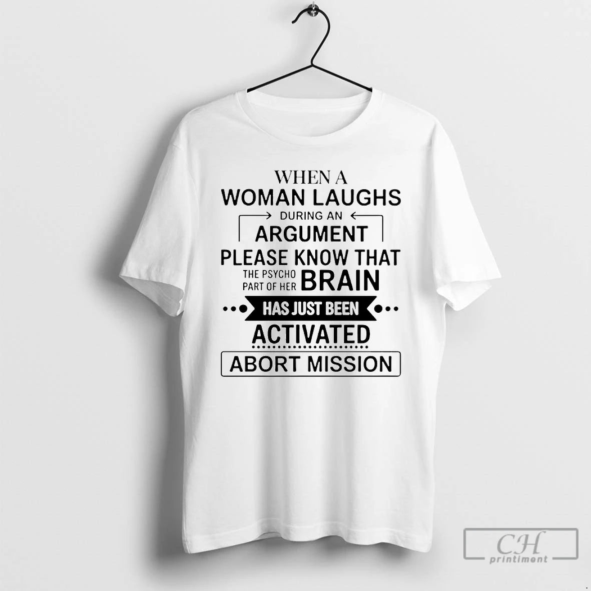 Premium When A Woman Laughs During An Argument Please Know That The Psycho Brain
