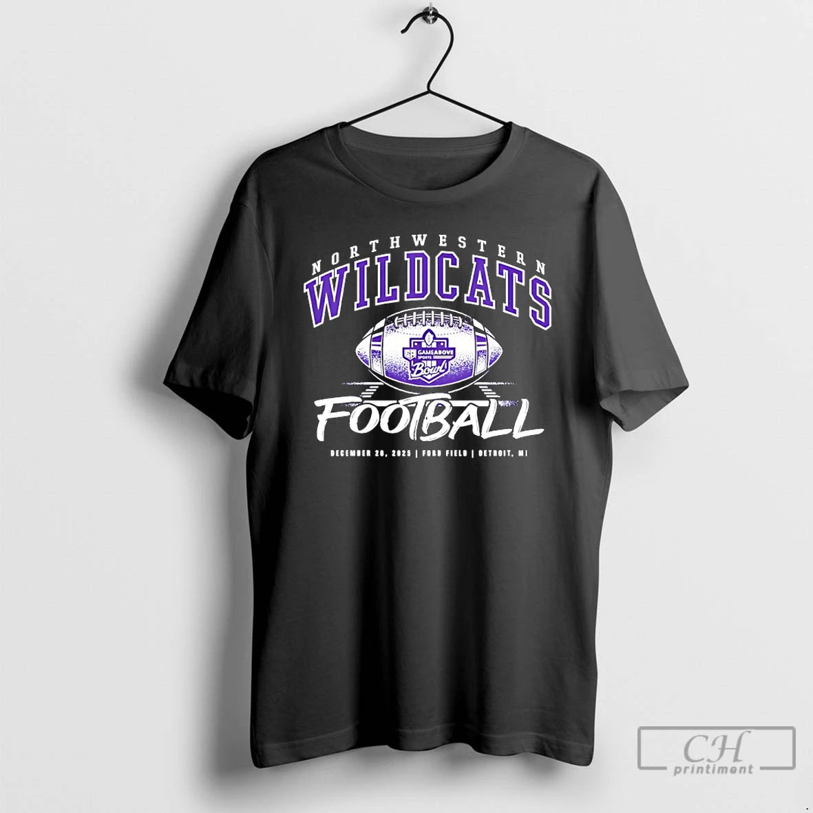Premium Wildcats Northwestern 2025 Gameabove Sports Bowl Football Vintage