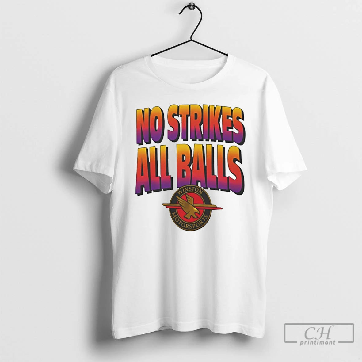 Premium Winston Cup The Series Major League Action No Strikes All Balls T Shirts Sweater