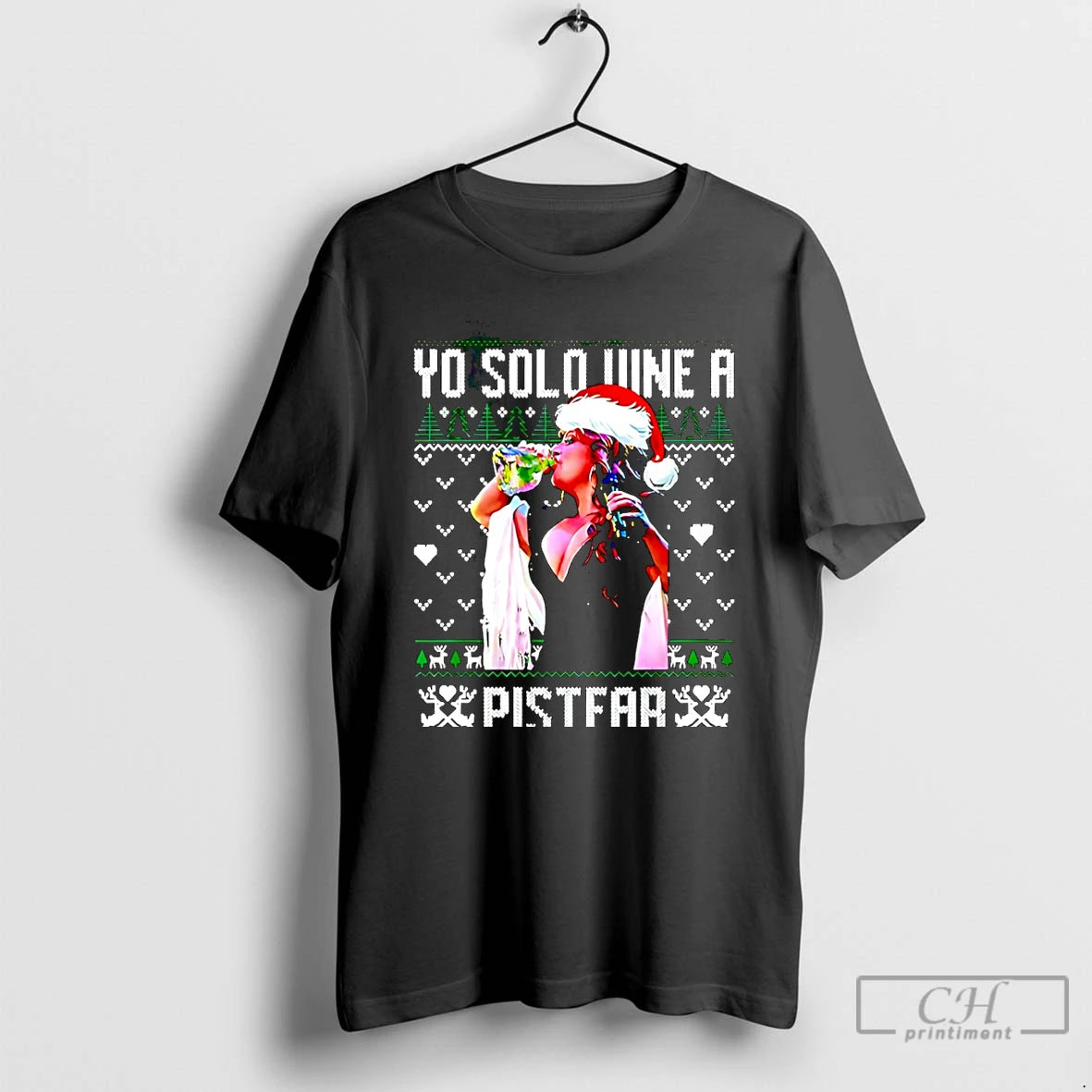 Premium Yo Solo Vine A Pistear Ugly Christmas Christmas