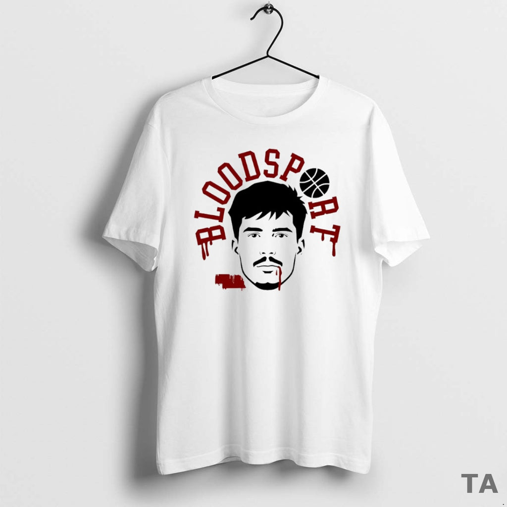 Top Bloodsport Jean Claude Van Damme Circle T Shirt Sweater