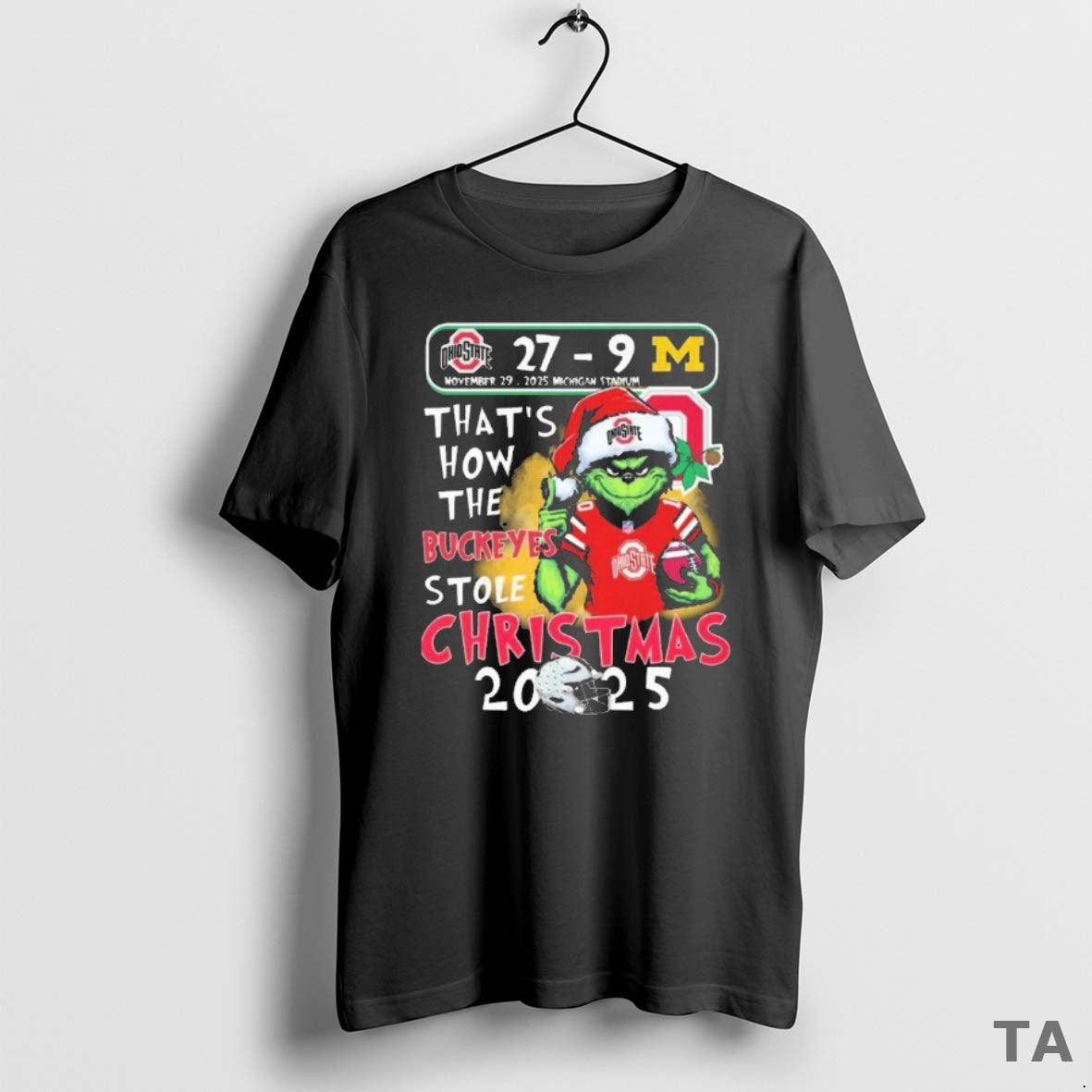 Top Buckeyes 27 9 Wolverine Michigan Stadium Thats How The Buckeyes Stole Grinch Christmas November
