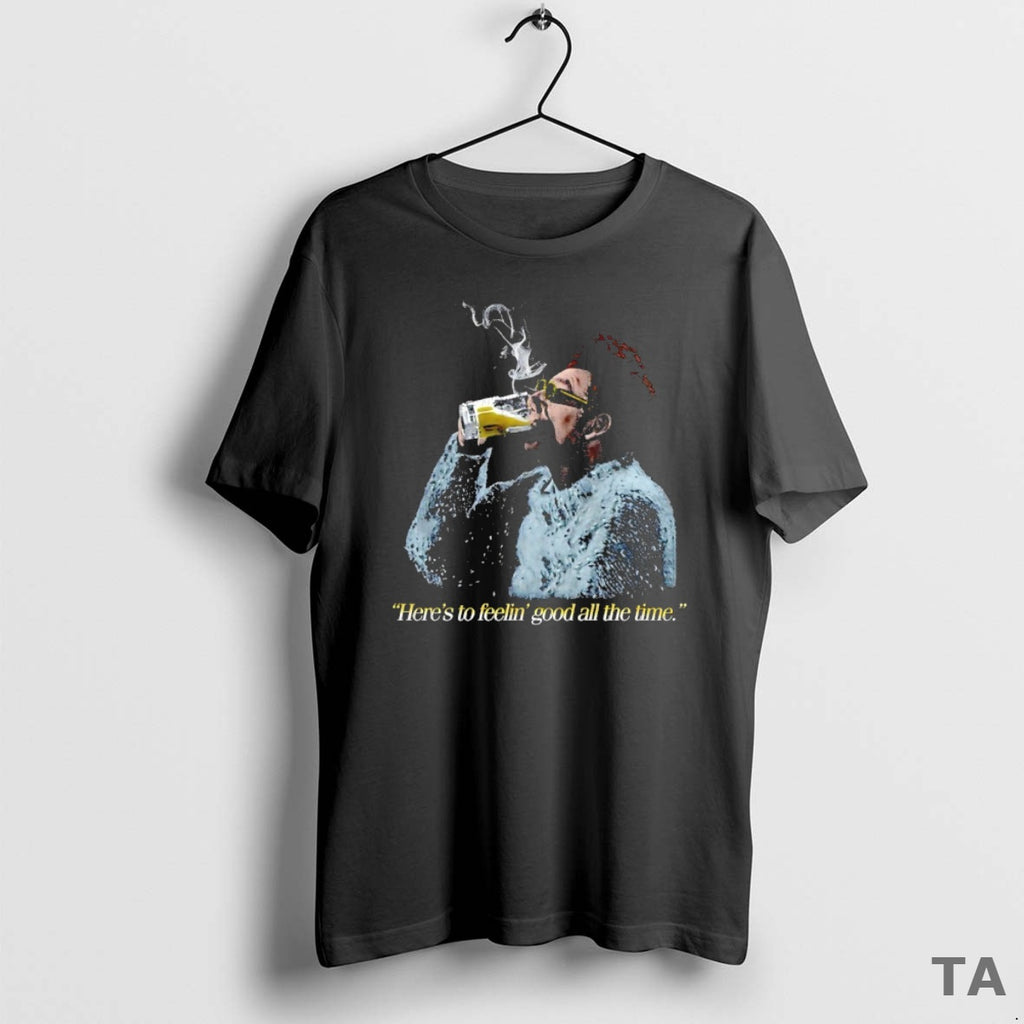 Top Cosmo Kramer Heres To Feelin Good All The Time T Shirt Sweater