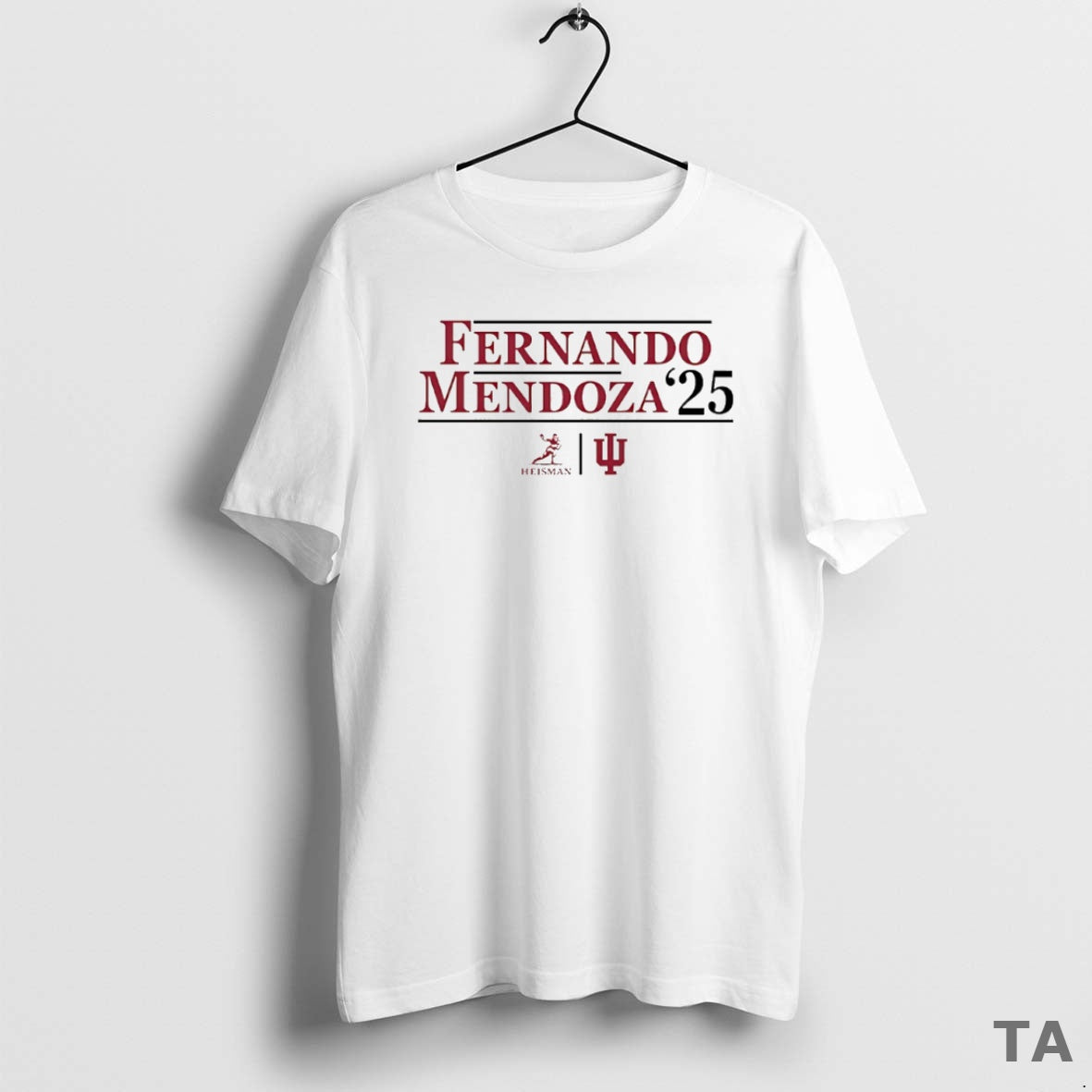 Top Fernando Mendoza 2025 Heisman Trophy Winner Campaign Circle T Shirt Sweater