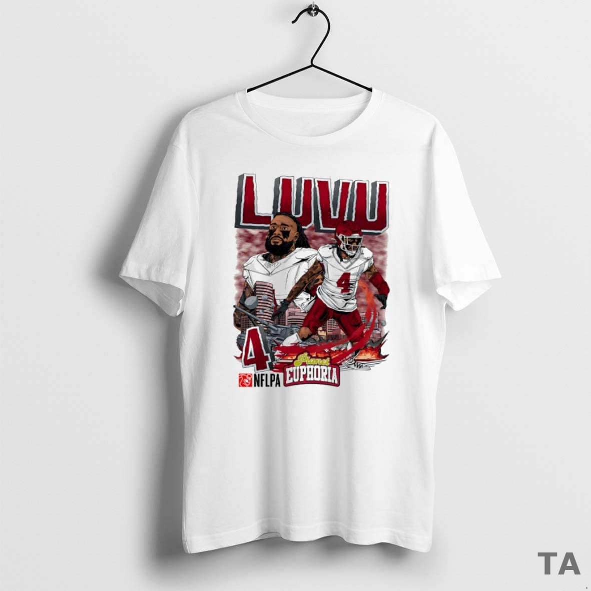 Top Frankie Luvu 4 Washington Commanders Football Comic Circle T Shirt Sweater