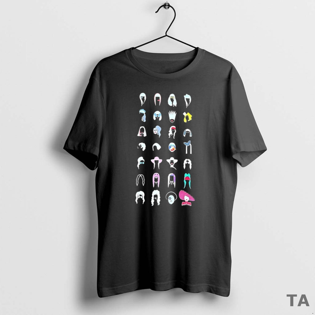 Top Gaga Faces T Shirt Sweater