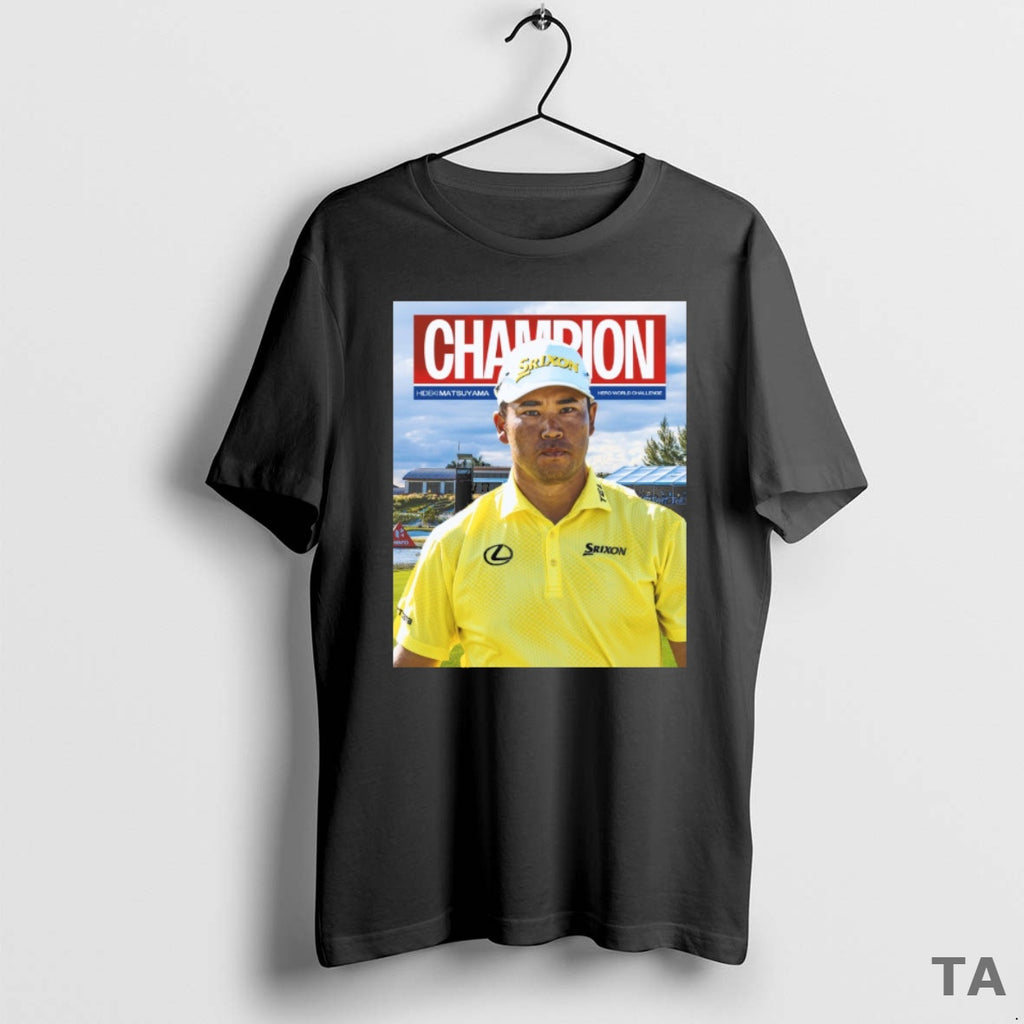 Top Hideki Matsuyama Hero World Challenge Golf Tournament Champion 2025 T Shirt Sweater
