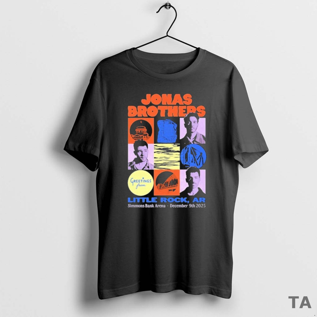 Top Jonas Brothers Little Rock Ar Dec 9 2025 Event T Shirt Sweater