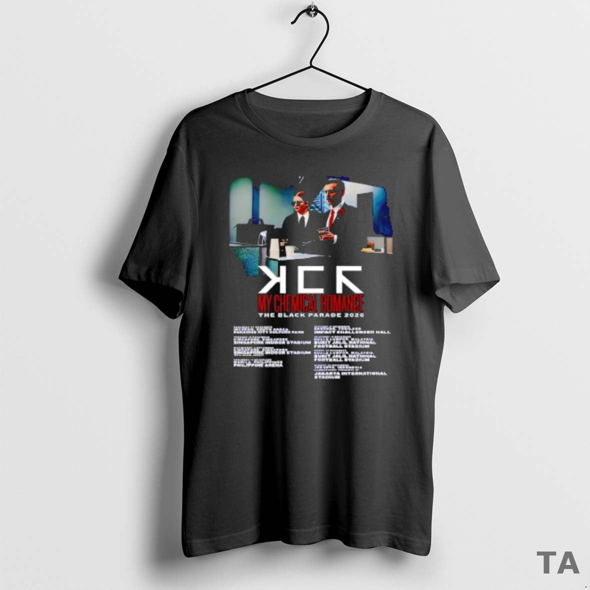 Top My Chemical Romance The Black Parade 2026 Southeast Asia Schedule Dates T Shirt Sweater