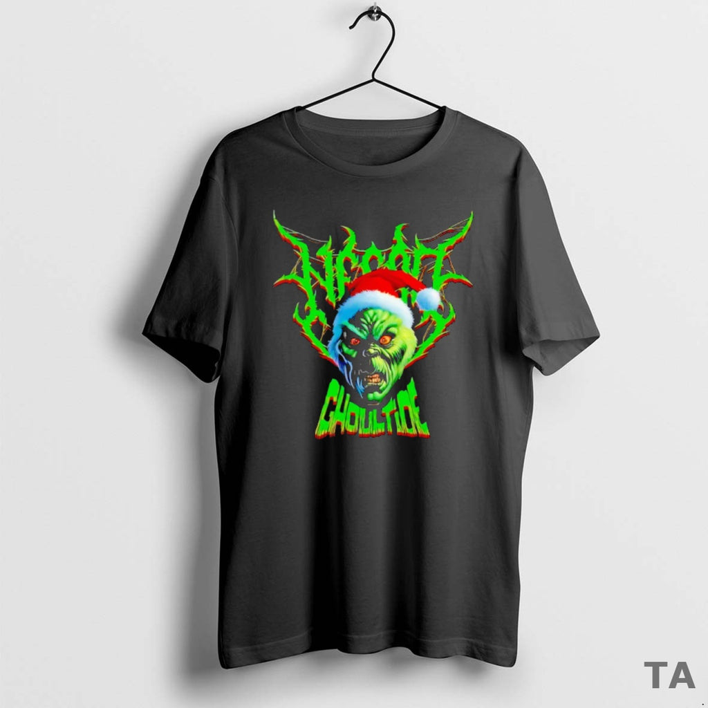 Top Necro Grinch Ghoultide T Shirt Sweater