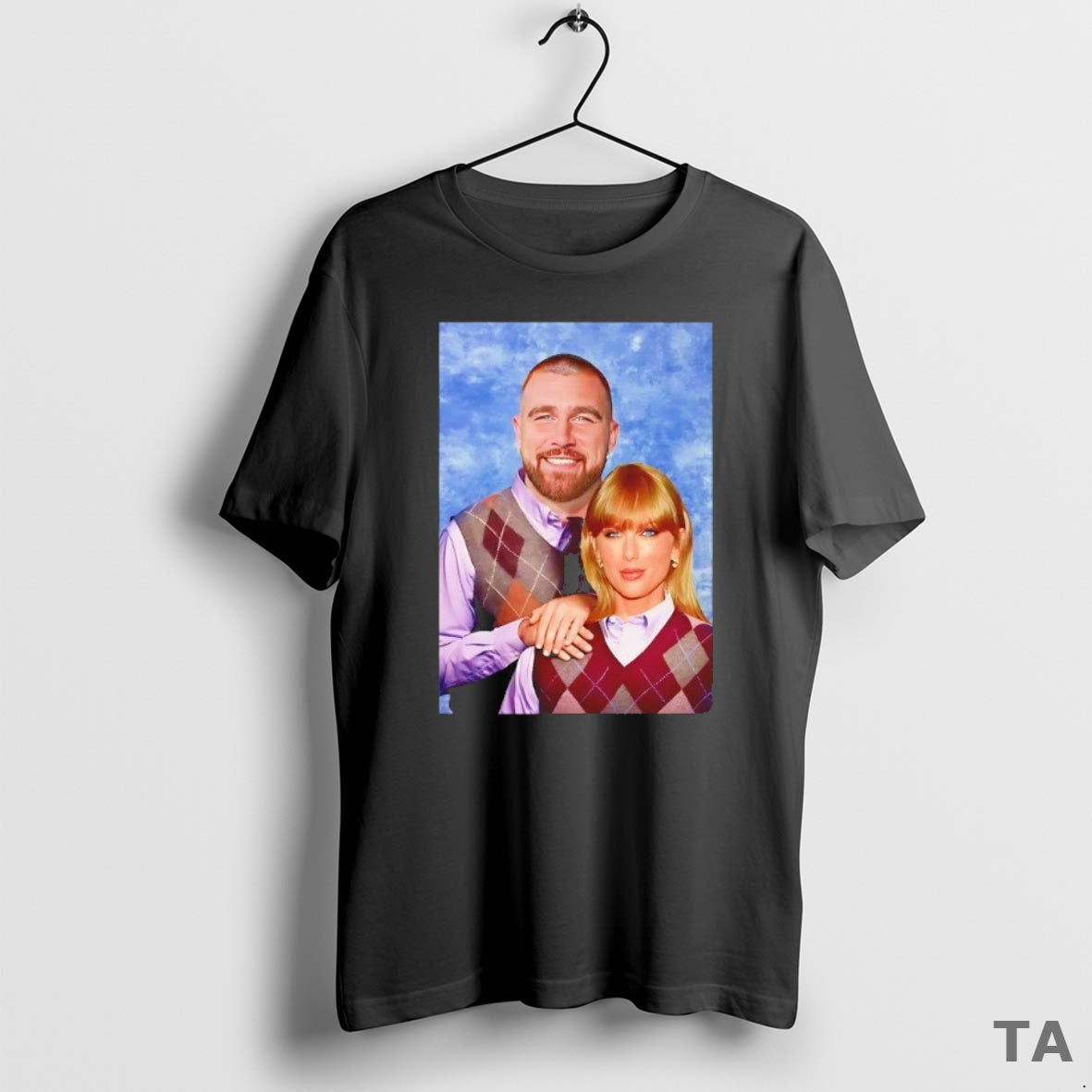 Top Our Fav Couple Taylor And Travis Kelce Step Brothers T Shirt Sweater