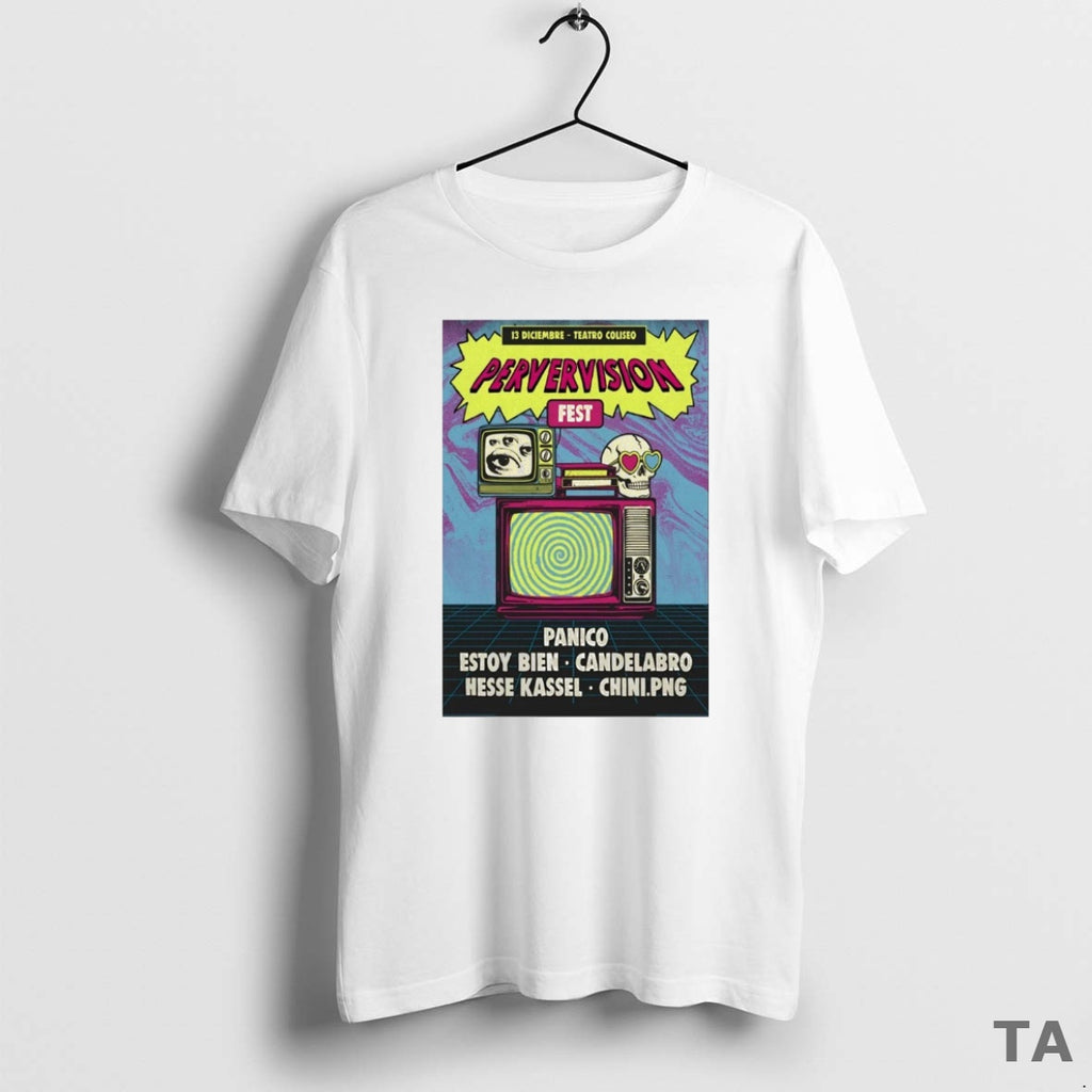 Top Pervervision Fest Santiago Chile December 13 2025 T Shirt Sweater