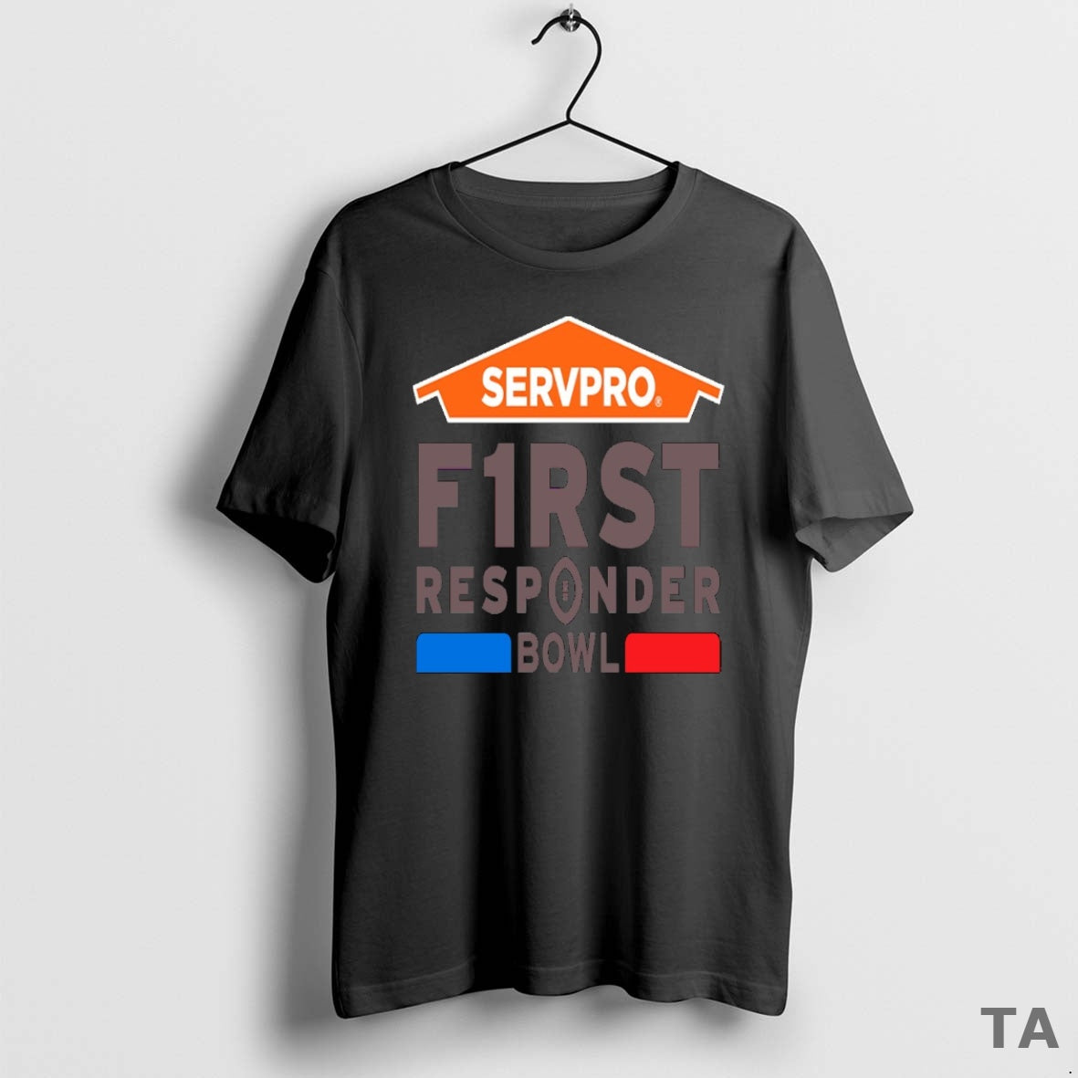 Top Servpro First Responder Bowl 2025 Logo T Shirt Sweater