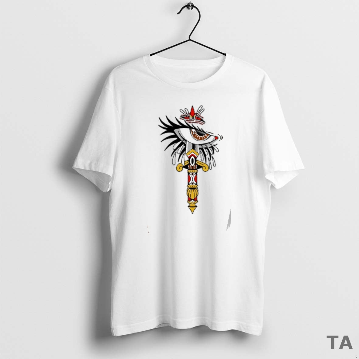 Top Stray From The Path Tattoo Eye Knife T Shirt Sweater