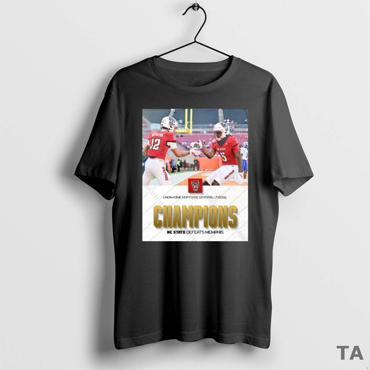 Top Nc State Wolfpack Defeated Memphis Tigers 2025 Union Home Mortgage Gasparilla Bowl Champions