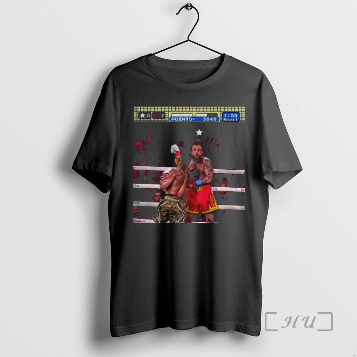 Trending Anthony Joshua Punch Out Level 1 Glass Jaw Jake Paul Premium T Shirts Sweater