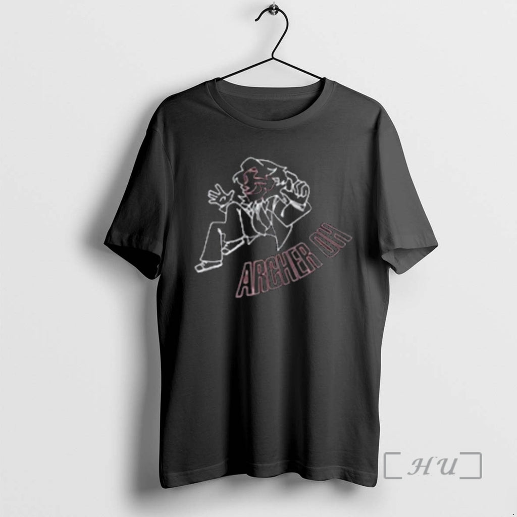 Trending Archer Oh Masked Character Circle Black