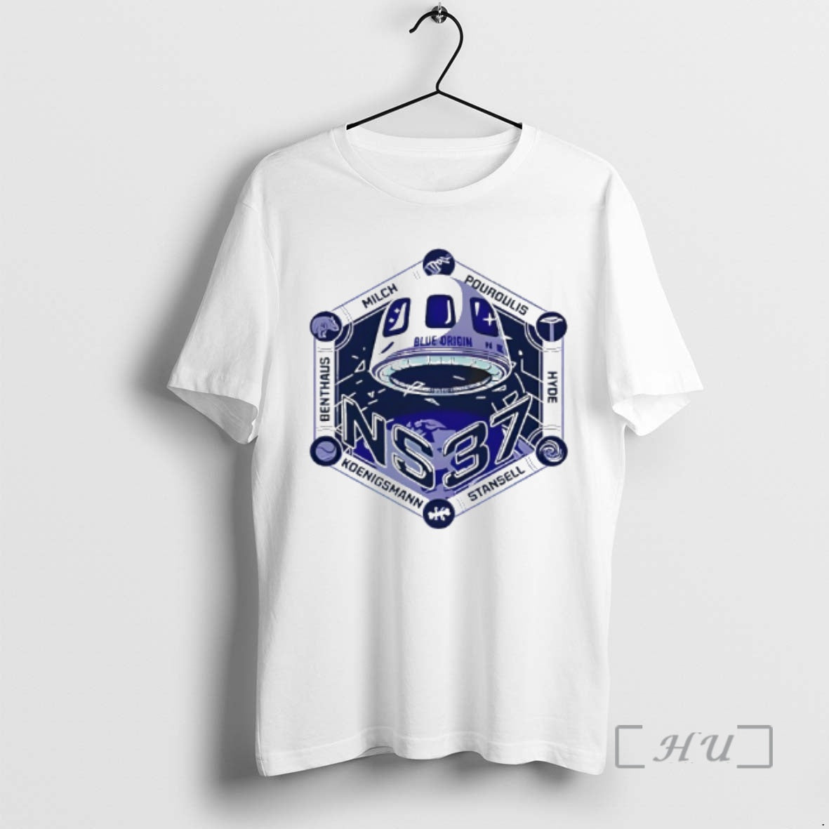 Trending Blue Origin Ns 37 Mission Stansell Hyde Pouroulis Milch Koenigsmann Premium T Shirts Sweater