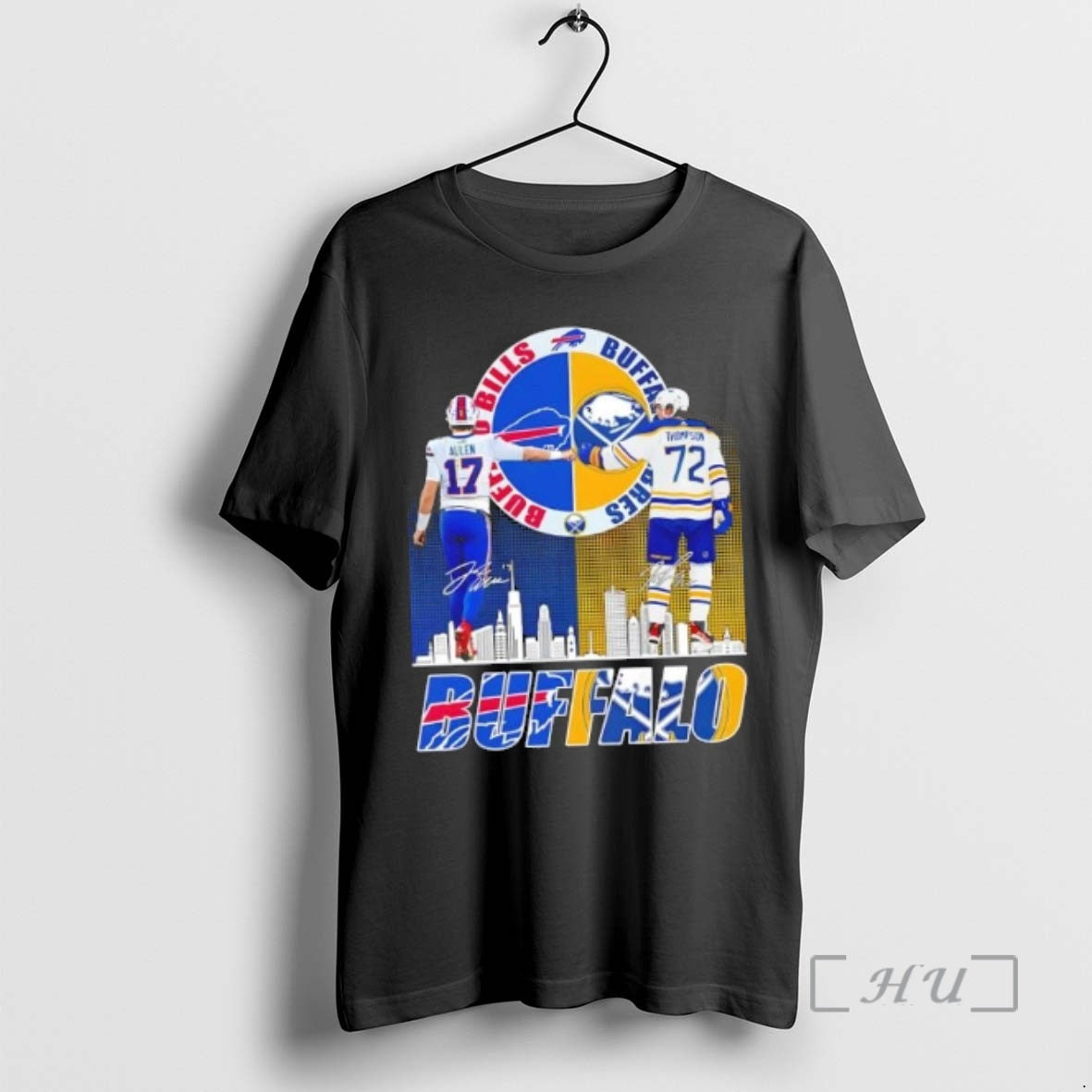 Trending Buffalo City Sports Allen Bills X Thompson Sabres Skyline