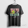 Trending Capital One Orange Bowl 2026 Oregon Vs Texas Tech Helmet Matchup Premium T Shirts