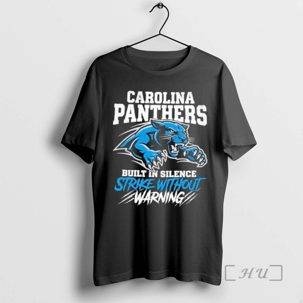 Trending Carolina Panthers Built In Silence Strike Without Warning Graphic